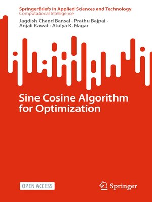 cover image of Sine Cosine Algorithm for Optimization